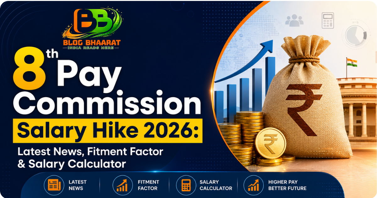 8th Pay Commission Salary Hike 2026: Latest News, Fitment Factor & Salary Calculator