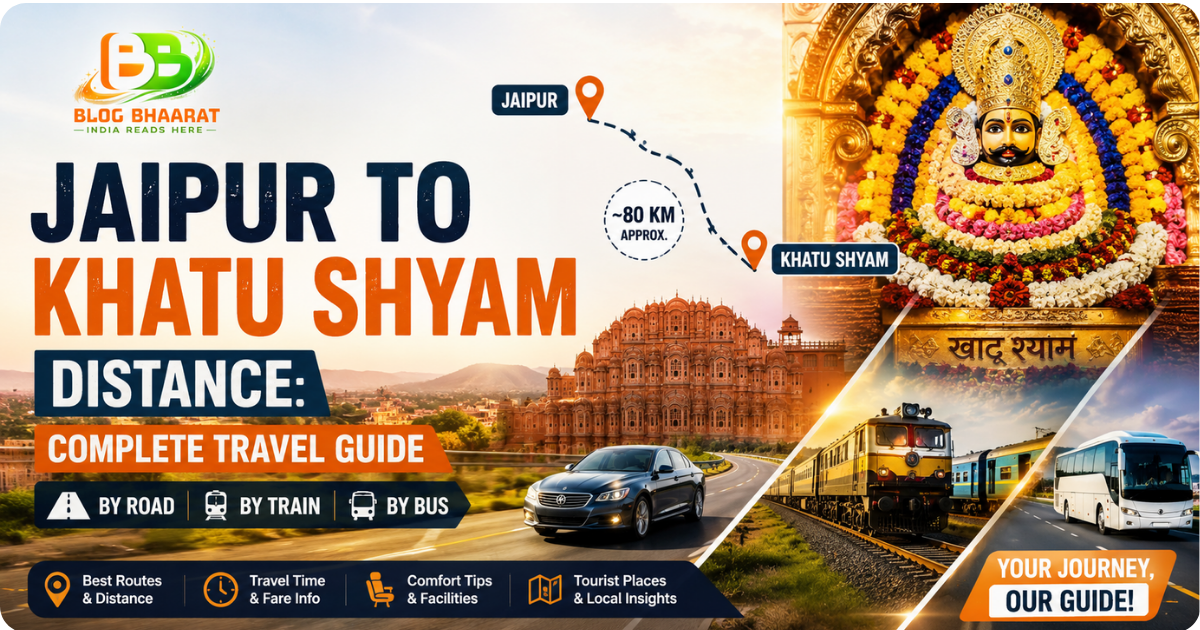 Jaipur to Khatu Shyam Distance