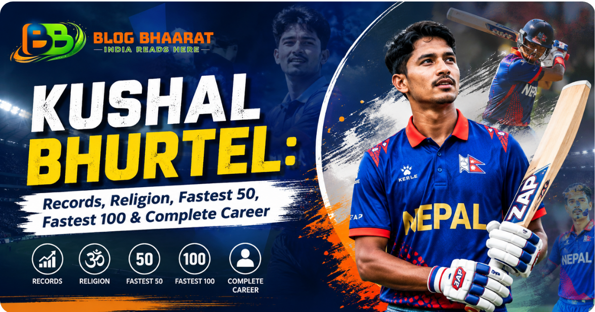 Kushal Bhurtel: Records, Religion, Fastest 50, Fastest 100 & Complete Career