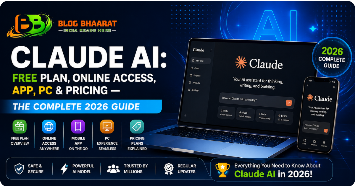 Claude AI: Free Plan, Online Access, App, PC & Pricing — The Complete 2026 Guide