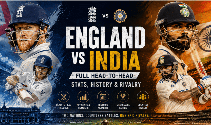 England vs India: Full Head‑to‑Head Stats, History & Rivalry