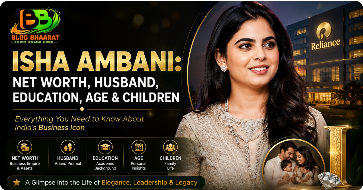 Isha Ambani: Net Worth, Husband, Education, Age & Children (2026)