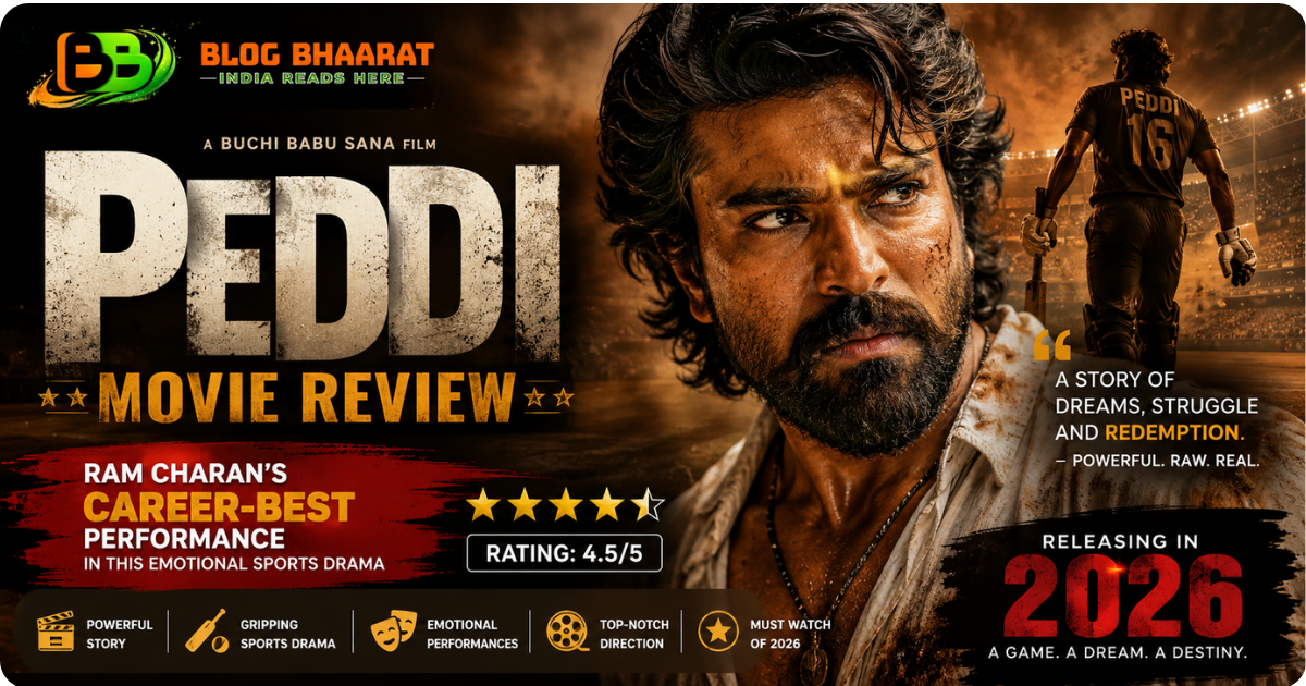 Peddi Movie Review (2026): Ram Charan’s Career-Best Performance in This Emotional Sports Drama