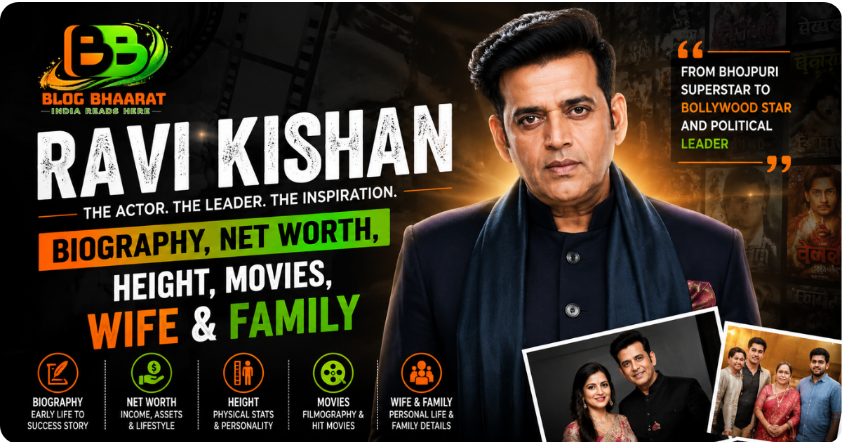 Ravi Kishan: Biography, Net Worth, Height, Movies, Wife & Family