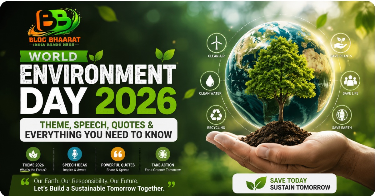 World Environment Day 2026: Theme, Speech, Quotes & Everything You Need to Know