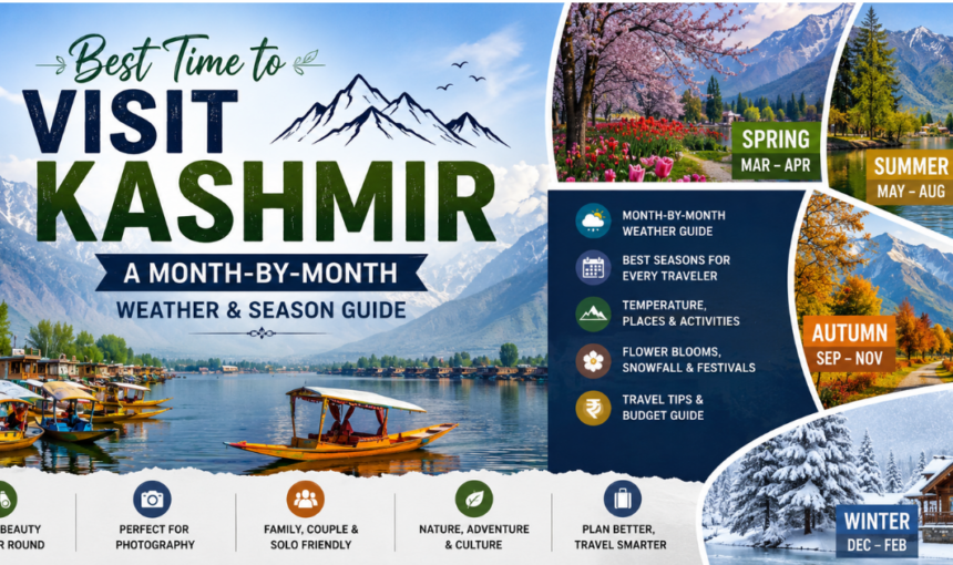 Best Time to Visit Kashmir: A Month-by-Month Weather & Season Guide